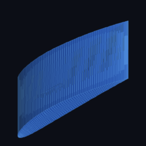P-024 NACA 4412 Airfoil